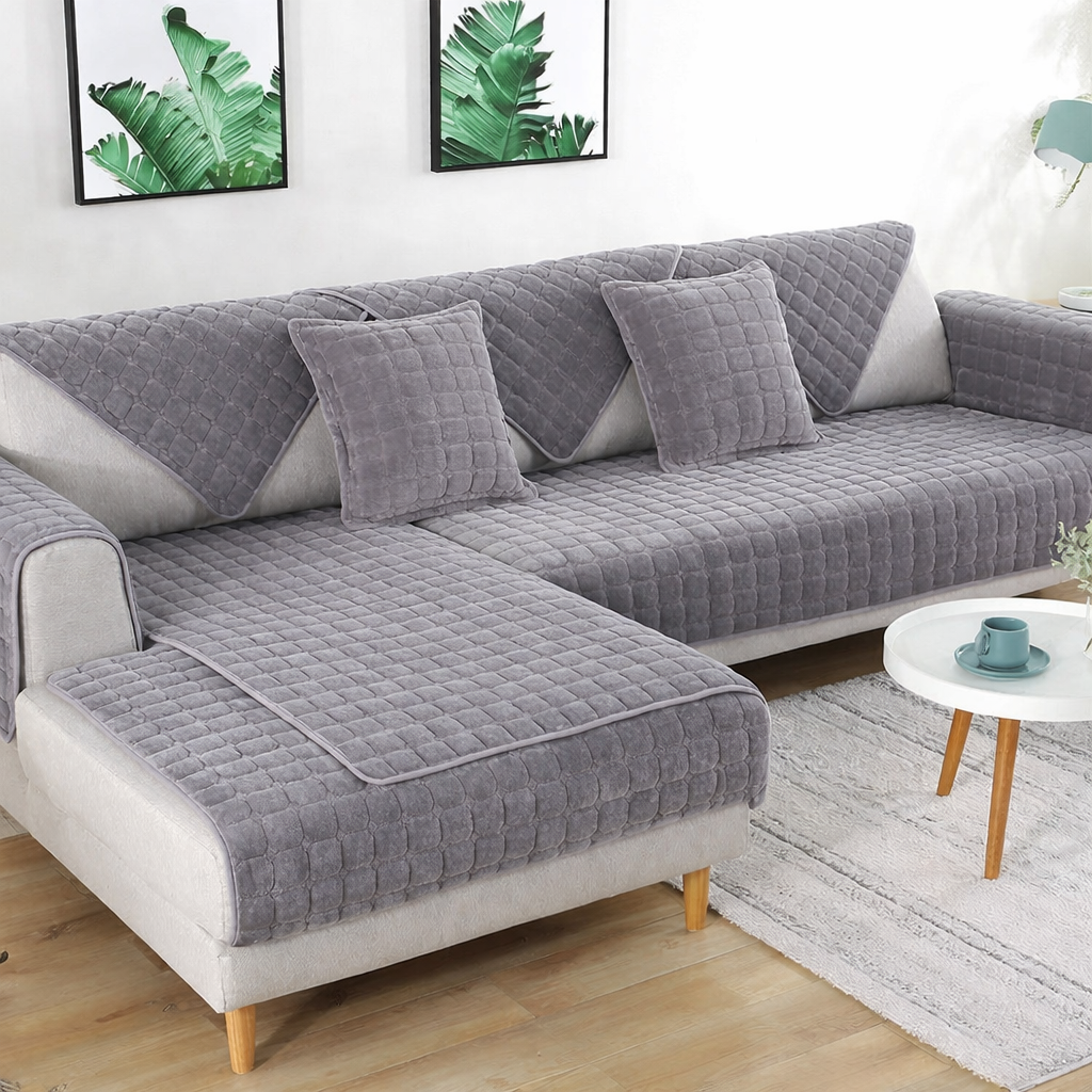 Maison Canin : Le Sofa-Protector en Fausse Fourrure
