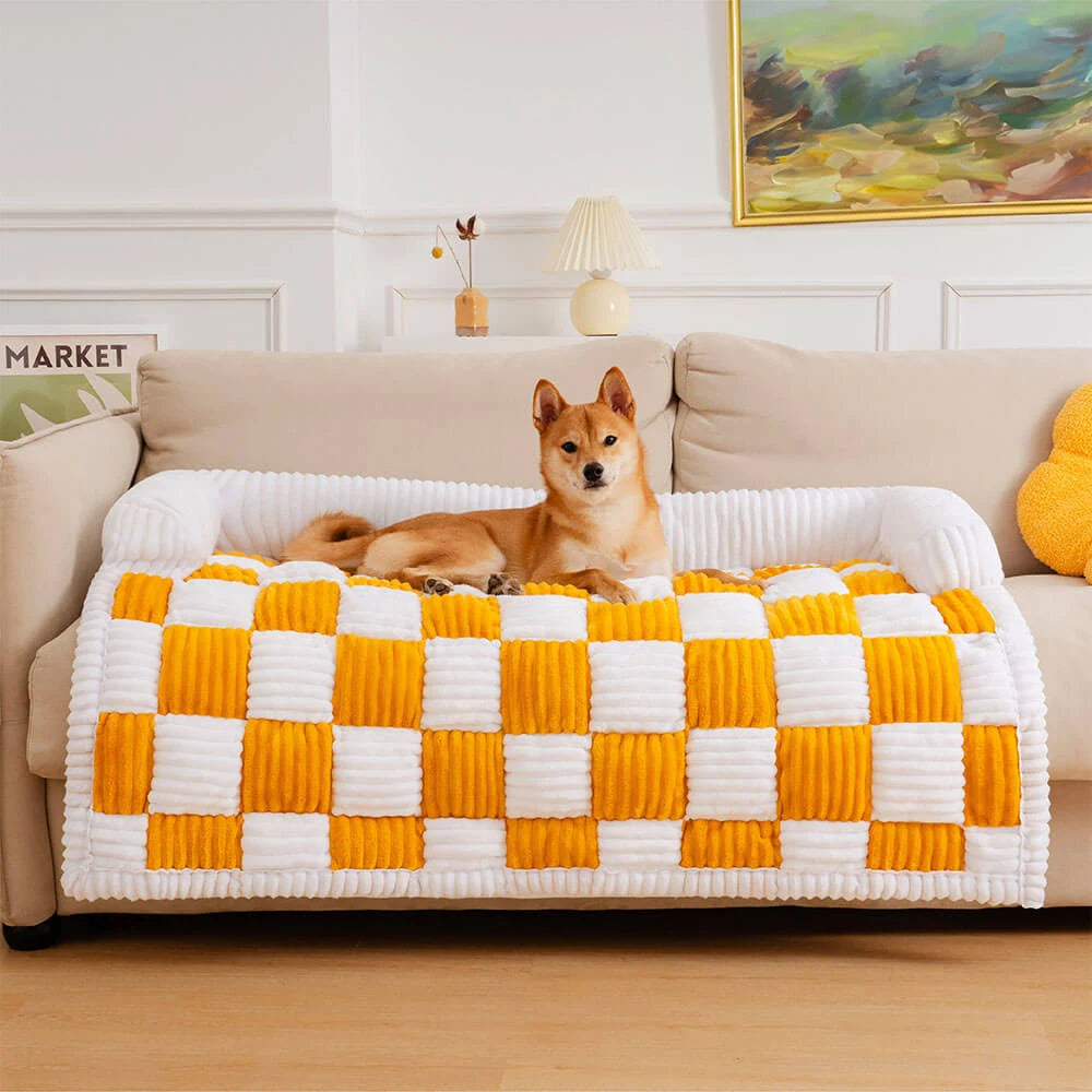 Maison Canin : Le Sur-Sofa Damier