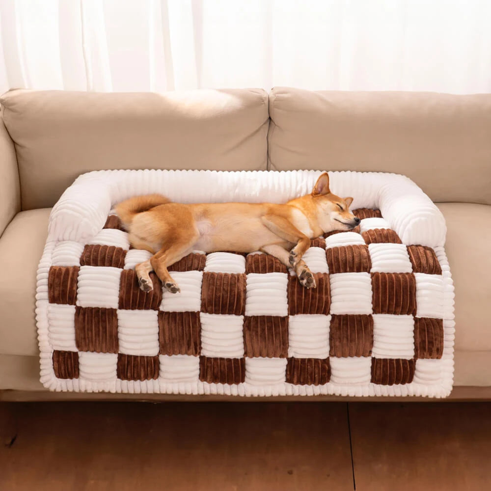 Maison Canin : Le Sur-Sofa Damier
