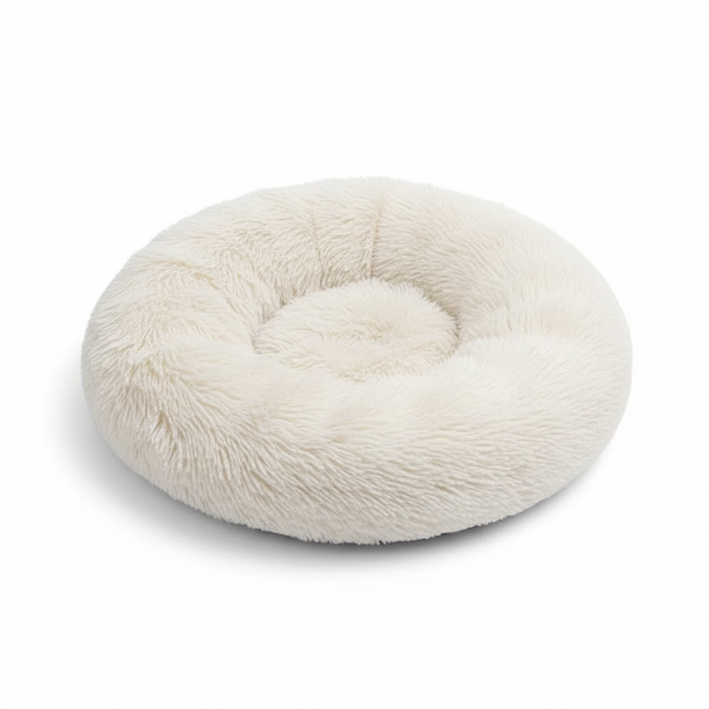 Coussin Blanc Cassé