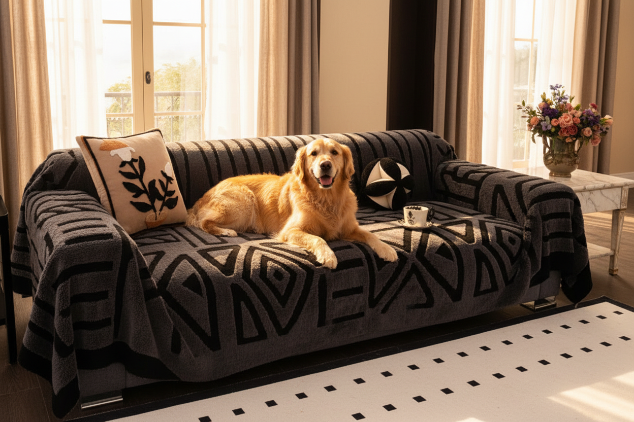 Couvre-Sofa - Golden Retriever