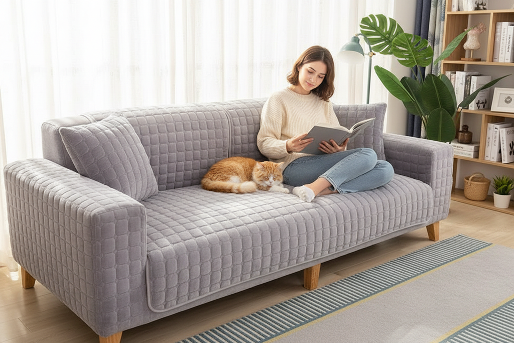 Lifestyle femme et chat
