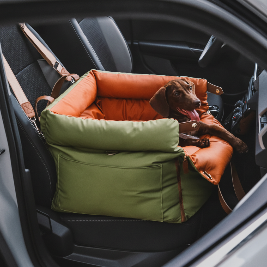 Photo 2 améliorée - Braque dans la voiture